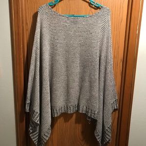 Ashley Stewart gray shawl